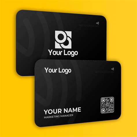 nfc card website template|nfc business card design software.